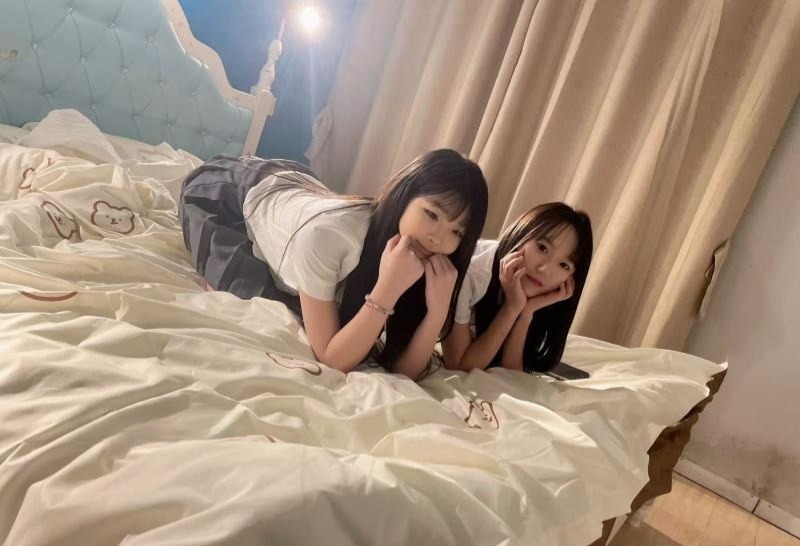 图片[2]-超嫩07年两小妹妹-91茶馆