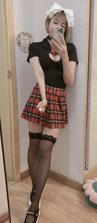 图片[2]-单身短发小姐姐-91茶馆