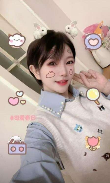 图片[2]-短发小巧玲珑-91茶馆